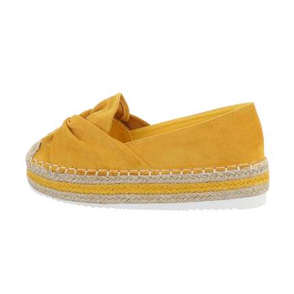 Damen Espadrilles - yellow
