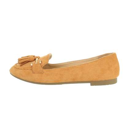 Damen Slipper - camel
