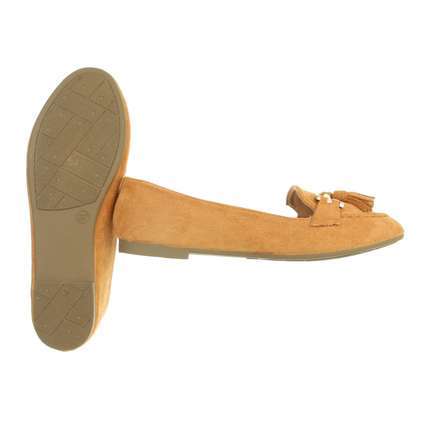 Damen Slipper - camel