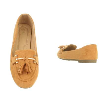 Damen Slipper - camel