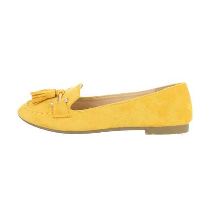 Damen Slipper - yellow
