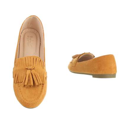Damen Slipper - camel