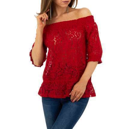 Damen Bluse von Metrofive - red