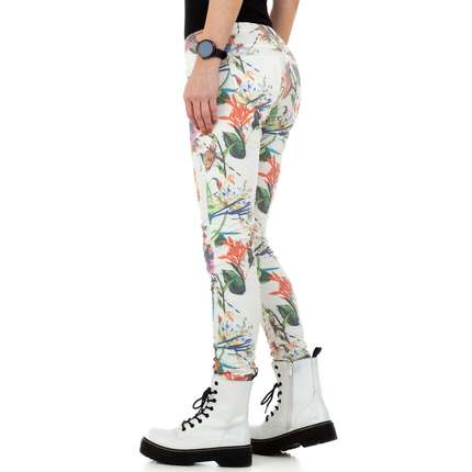 Damen Jeans von Place du Jour - white