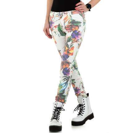 Damen Jeans von Place du Jour - white