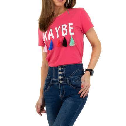 Damen Shirt von Glo Story - pink