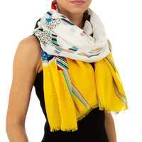 Damen Schal von Holala Gr. One Size - yellow