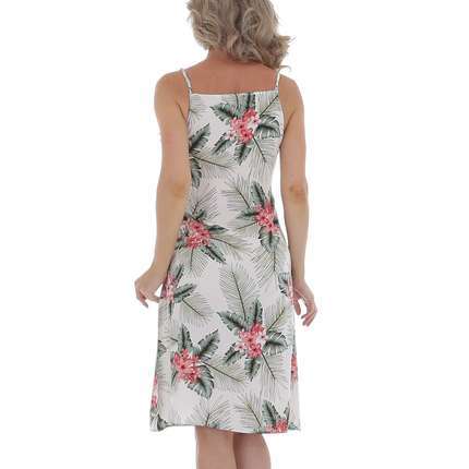 Damen Kleid von Whoo Fashion - white
