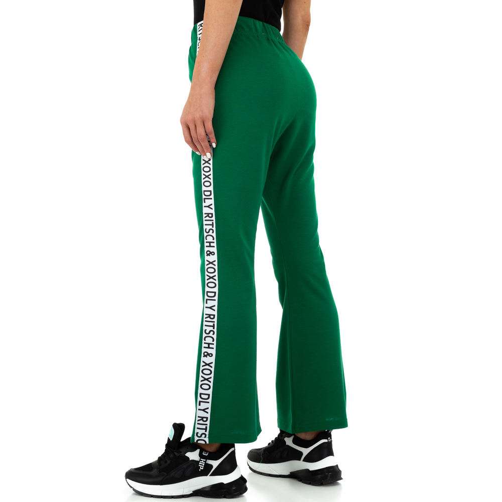 Pantaloni de dama de la JCL - verde - image 3