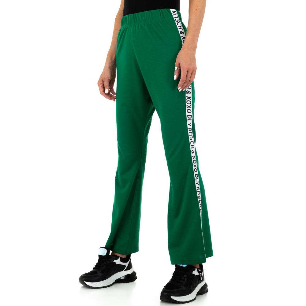 Pantaloni de dama de la JCL - verde - image 4