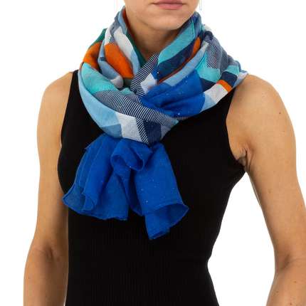 Damen Schal von Holala Gr. One Size - bleu