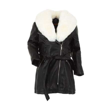 Mdchen Jacke von Nature - whiteblack