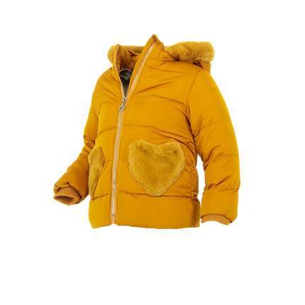 Mdchen Jacke von Nature - yellow