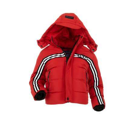 Jungen Jacke von Nature - red