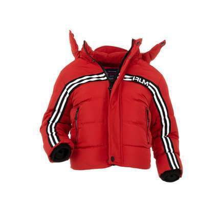 Jungen Jacke von Nature - red