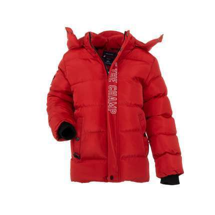 Jungen Jacke von Nature - red