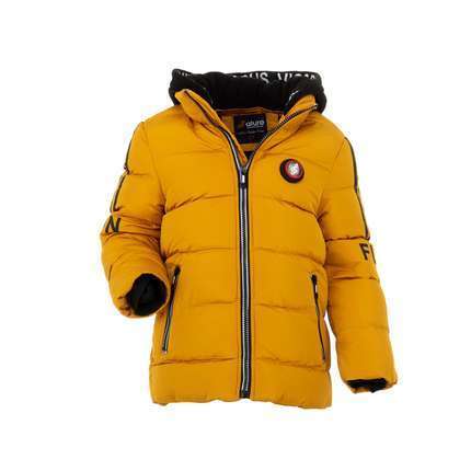 Jungen Jacke von Nature - yellow