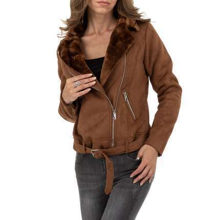 Damen Jacke von Metrofive Gr. XL/42 - brown
