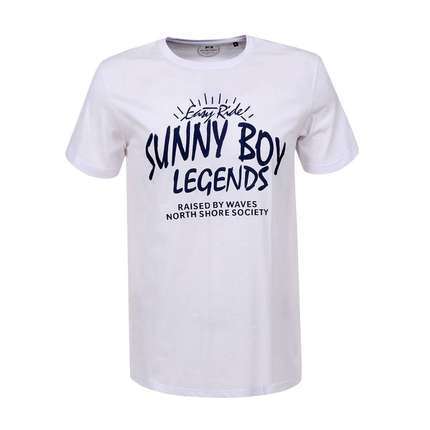 Herren T-shirt von Glo Story - white