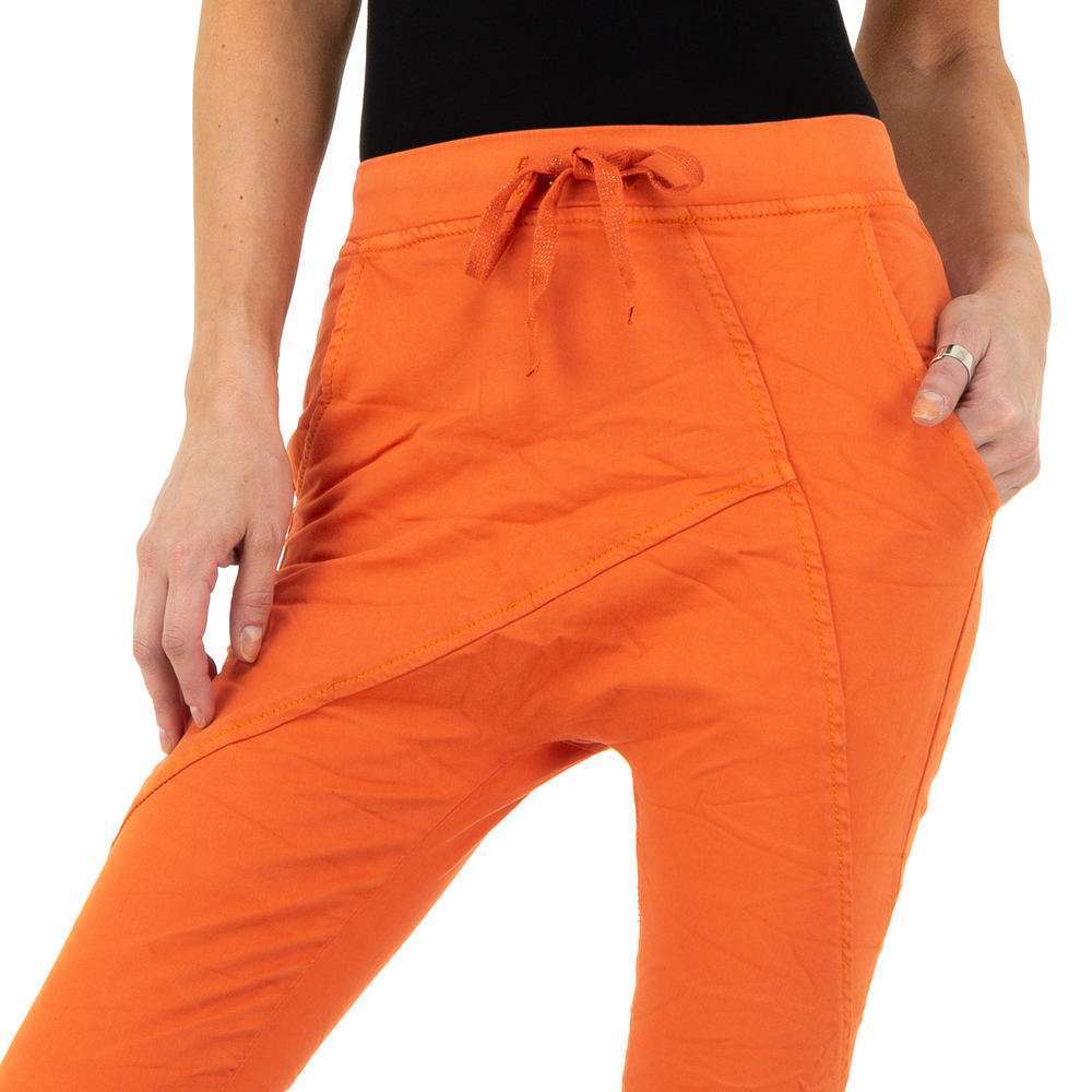 Pantaloni de dama Place du Jour - portocaliu - image 4