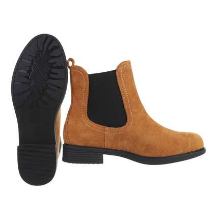 Damen Chelsea Boots - camel