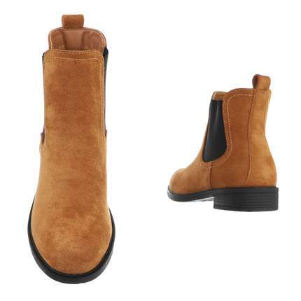 Damen Chelsea Boots - camel