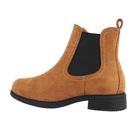 Damen Chelsea Boots - camel Gr. 38