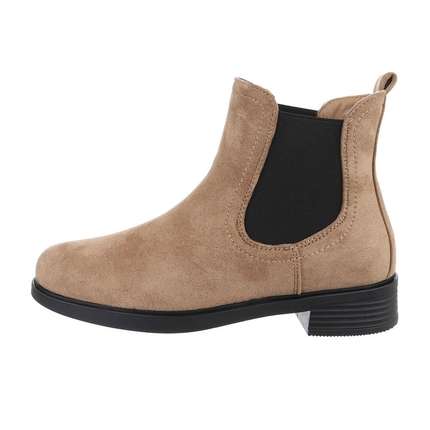 Damen Chelsea Boots - khaki Gr. 38