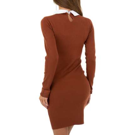 Damen Kleid von Whoo Fashion Gr. One Size - brown