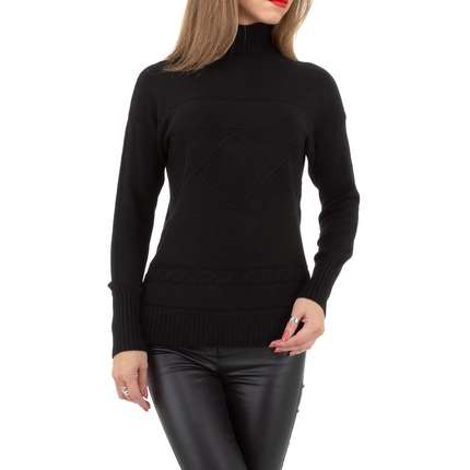 Damen Pullover von Whoo Fashion Gr. One Size - black