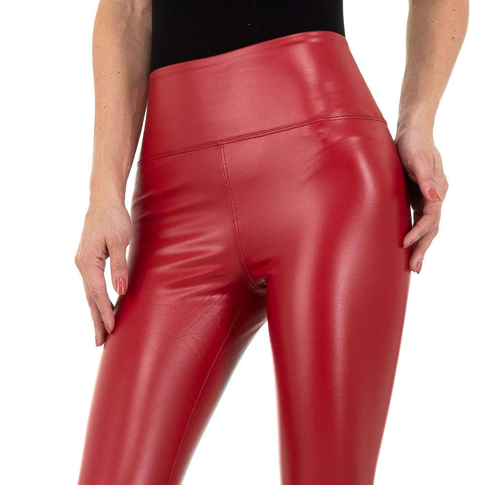 Pantaloni de dama de la Daysie - rosii - image 4
