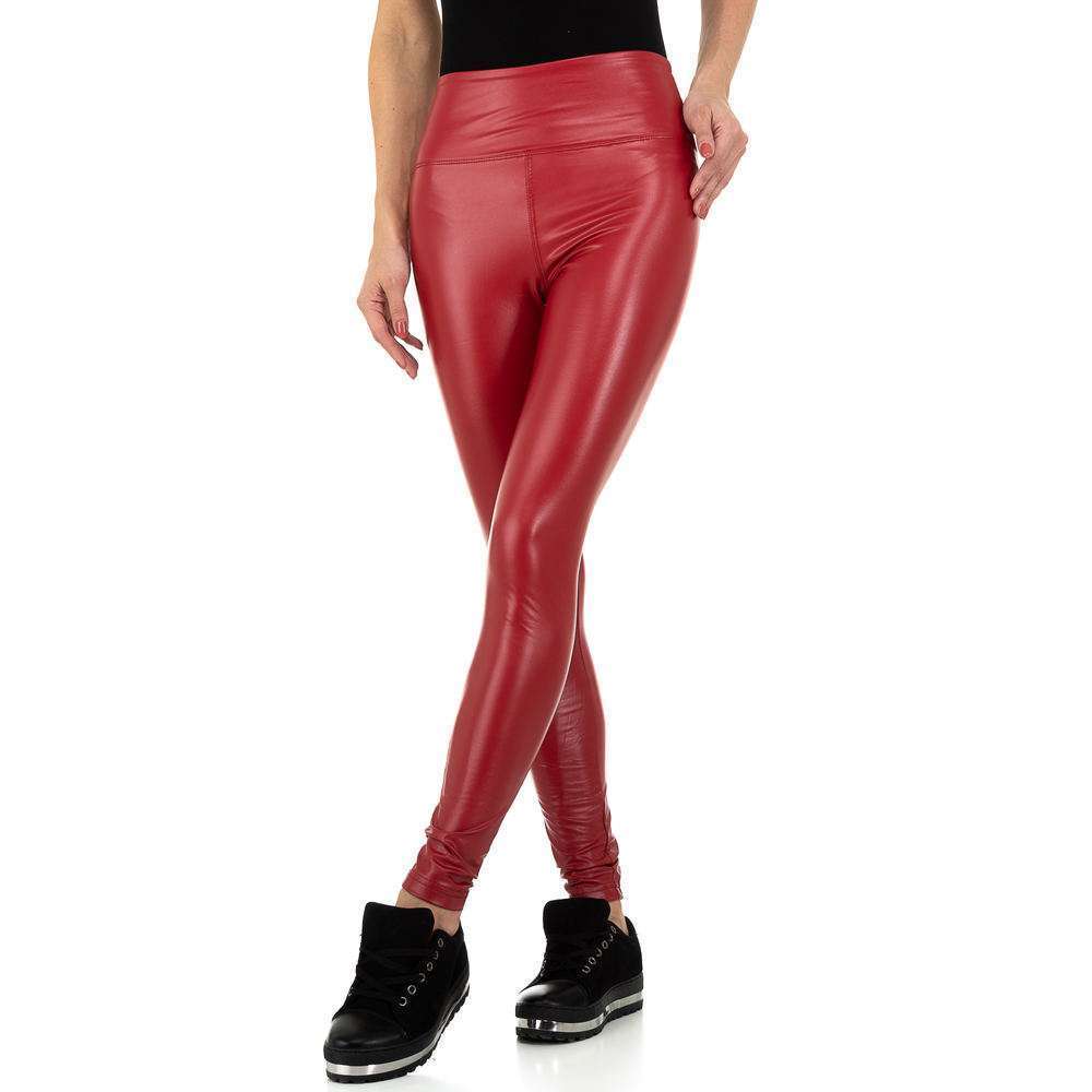 Pantaloni de dama de la Daysie - rosii - image 6