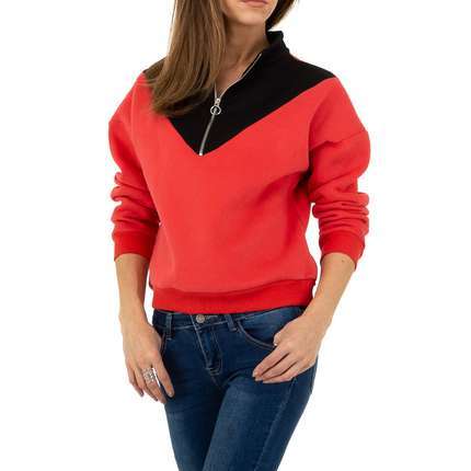 Damen Sweatshirt von Glo Story - pink
