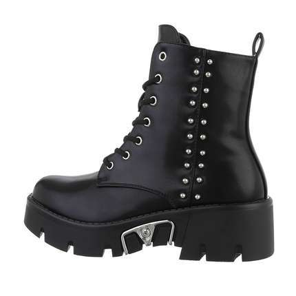 Damen Schnrstiefeletten - black