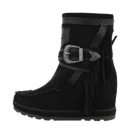Damen Western- & Bikerboots - black