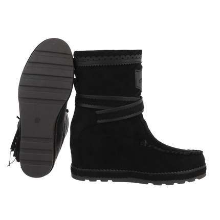 Damen Western- & Bikerboots - black