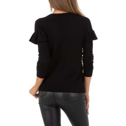 Damen Pullover von Whoo Fashion Gr. One Size - black