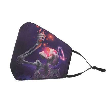 Damen Maske Gr. One Size - violet