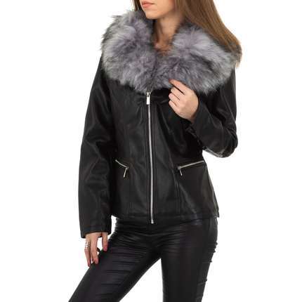 Damen Jacke von Nature - blackgrey