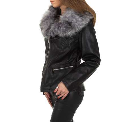 Damen Jacke von Nature - blackgrey