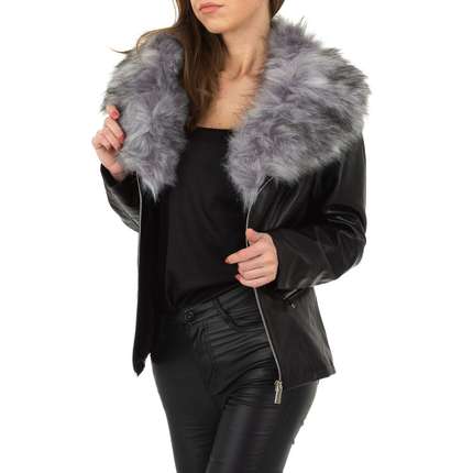 Damen Jacke von Nature - blackgrey