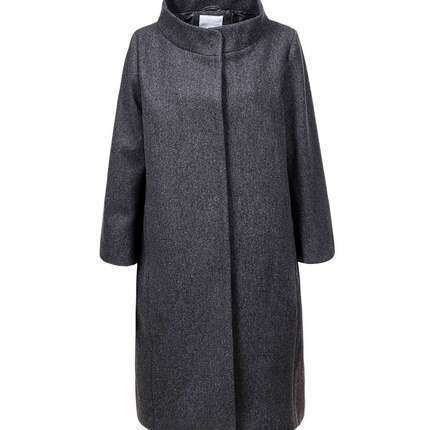 Damen Mantel von Glo Story Gr. 4XL/48 - grey