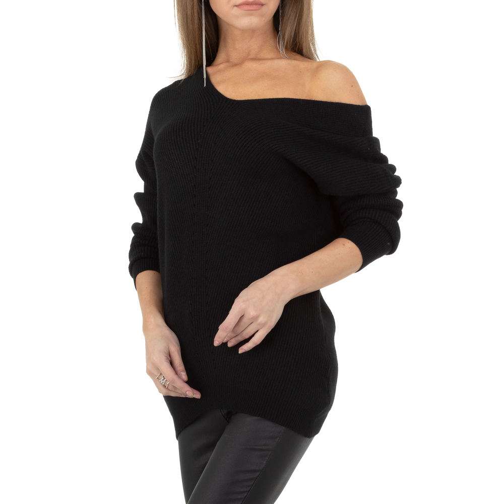 Pulover pentru femei de la Whoo Fashion Gr. O singură mărime - negru - image 4
