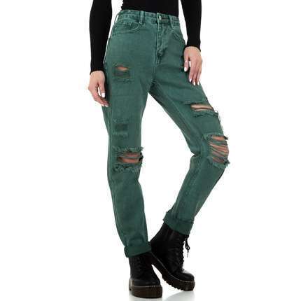 Damen Jeans von Laulia - green