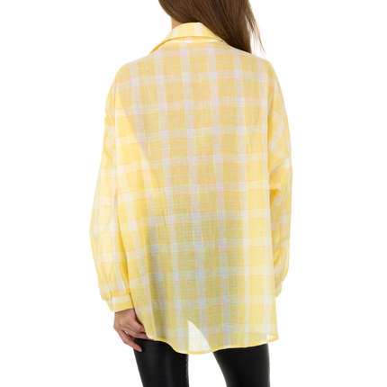 Damen Hemdbluse von JCL Gr. One Size - yellow