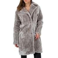 Damen Mantel von JCL - grey