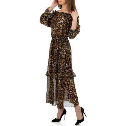 Damen Kleid von JCL - yellow