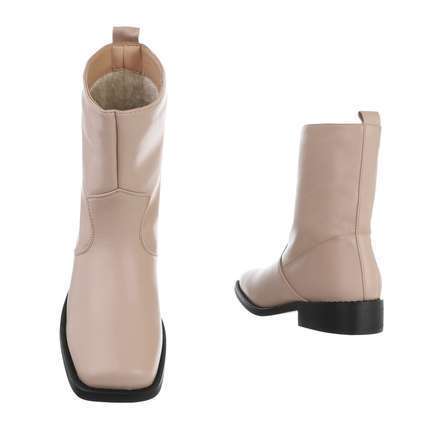 Damen Klassische Stiefeletten - beige