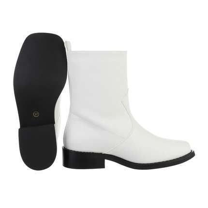 Damen Klassische Stiefeletten - white