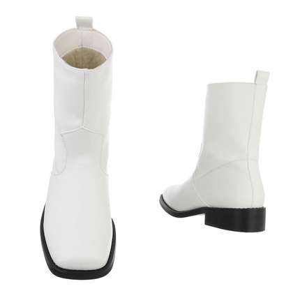 Damen Klassische Stiefeletten - white